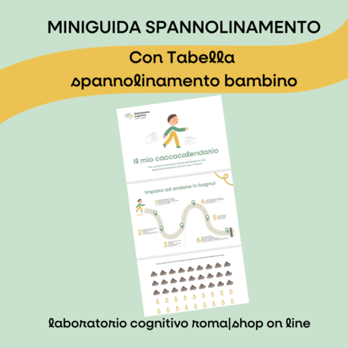 Mini guida per lo spannolinamento con Caccalendario per Bambino