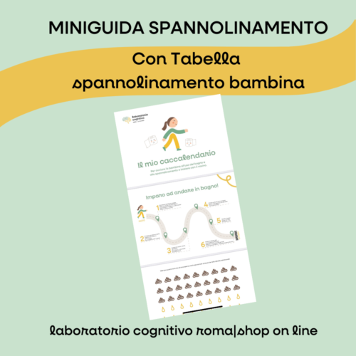 Mini guida per lo spannolinamento con Caccalendario per Bambina